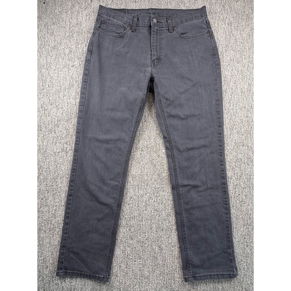 Levi's 541 Athletic Taper Jeans Mens 36x34* Gray Charcoal Denim Pants - Picture 1 of 7